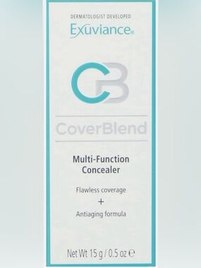 Exuviance CoverBlend
MultiFunction Concealer Color: “Beige”